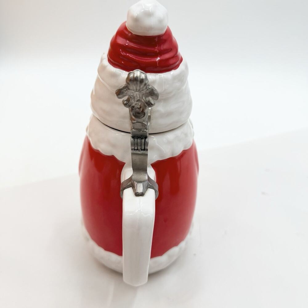 Vintage Schultz & Dooley Santa Beer Stein WEBCO 1st Edition FX Matt Brewing Co. - Picture 7 of 13